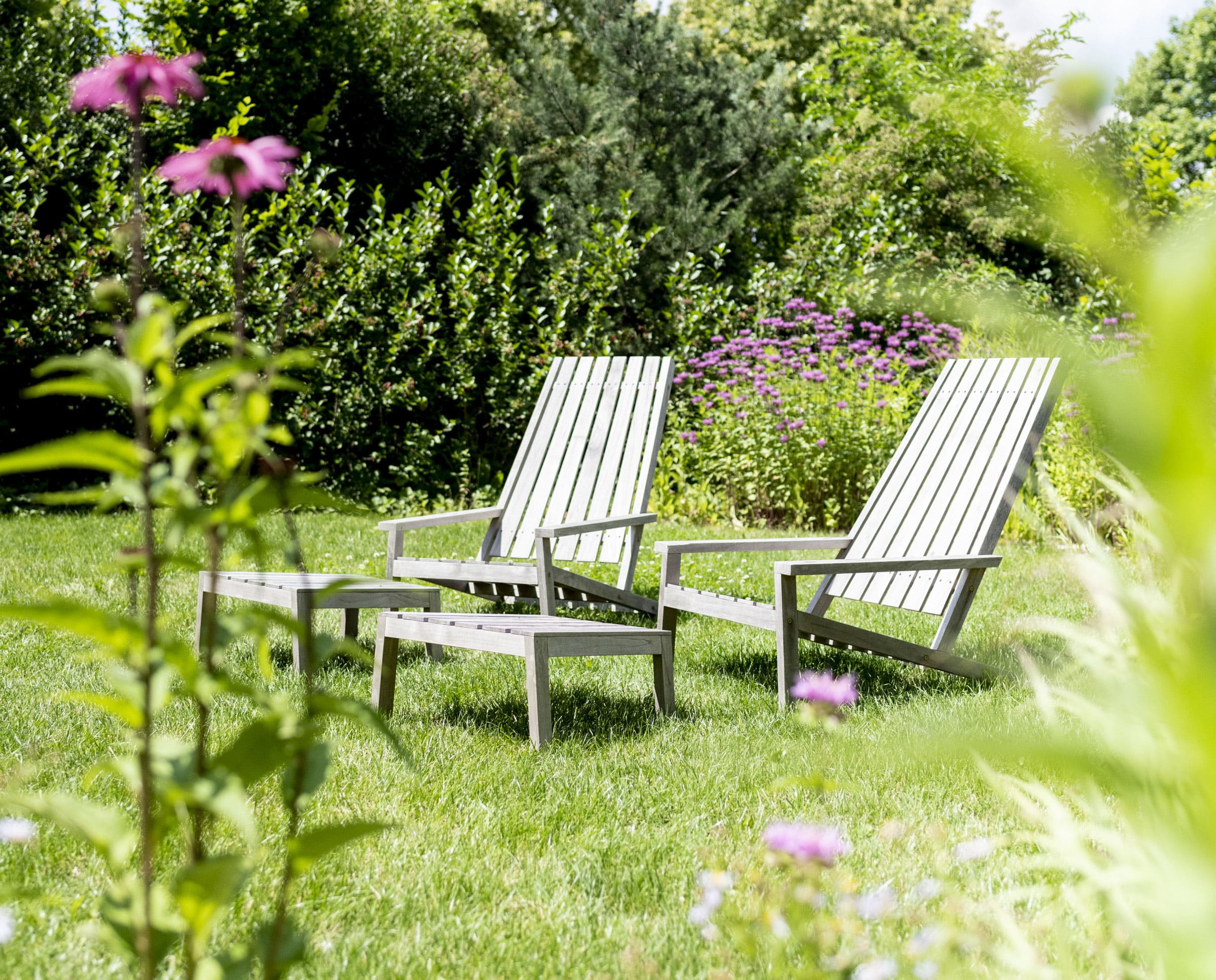 Liegen im Bader Hotel Garten