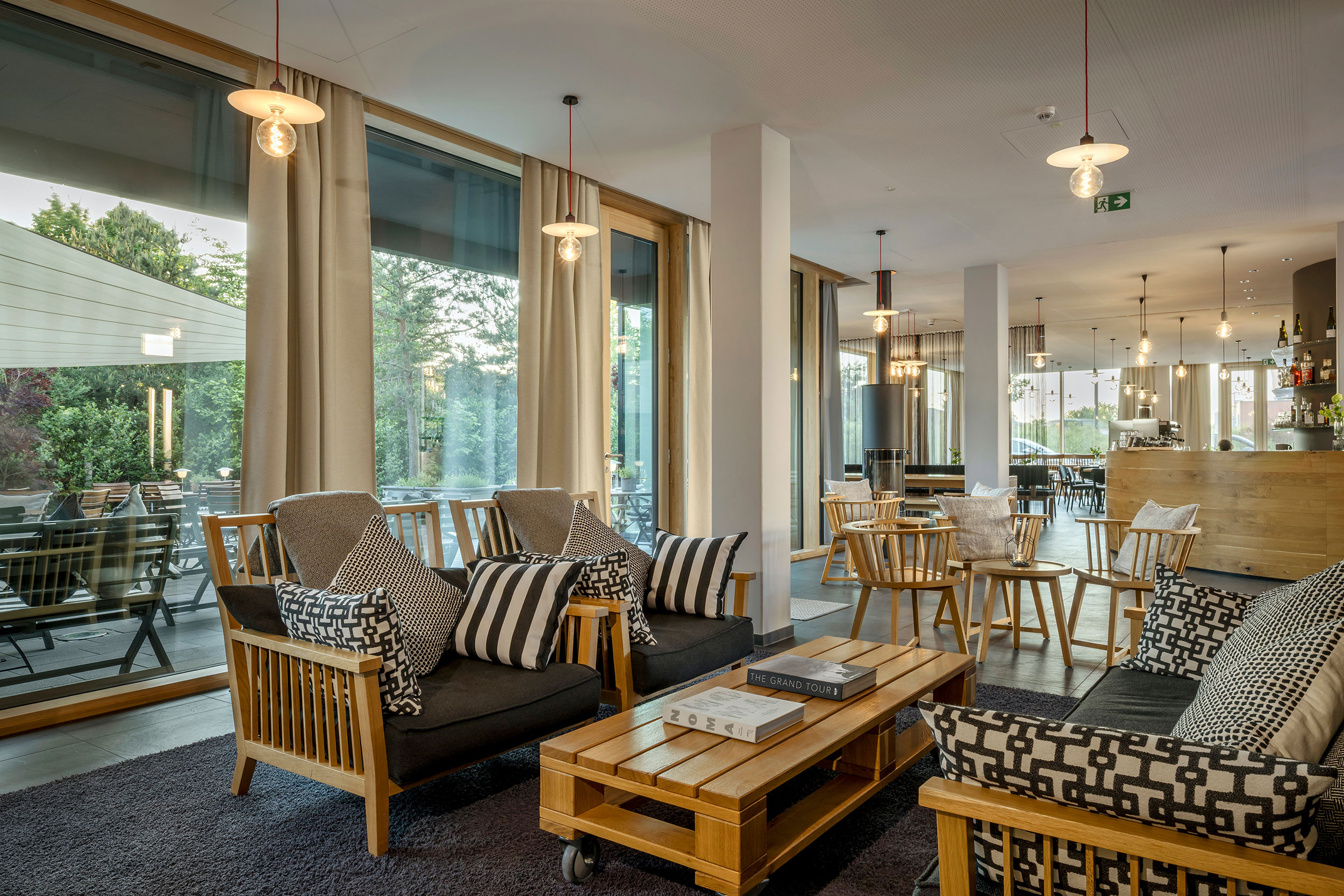 Lobby Bader Hotel mit Sitzmöbeln